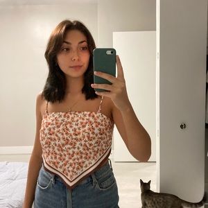 Scarf top - worn once